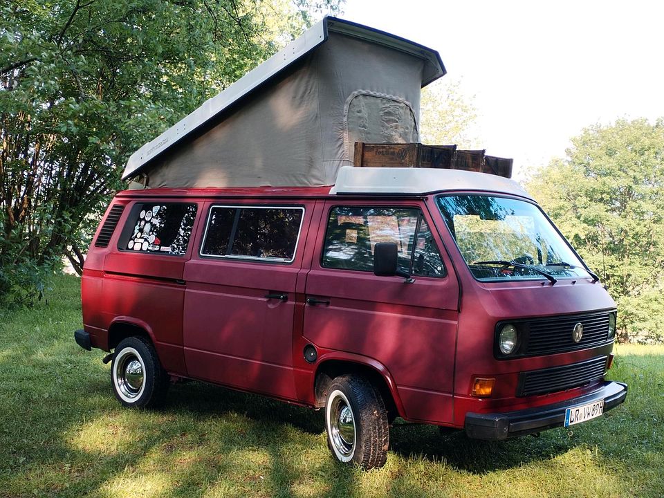 VW T3 Bus, Westfalia, Aufstelldach, Multivan Wohnmobil TÜV ready in Ettenheim