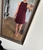 Neckholder Kleid- Rippkleid- Hollister - weinrot - Gr. M Bayern - Grafenwöhr Vorschau
