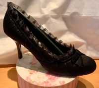 retro Pumps Rockabilly Burlesque schwarz Satin Gr. 40 OVP Brandenburg - Schöneiche bei Berlin Vorschau