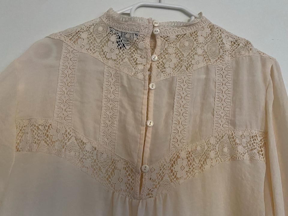 Guess Vintage Spitze Bluse Oberteil Bubikragen Konvolut in Zwickau