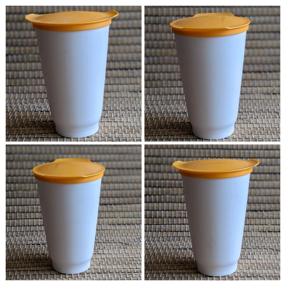 Original ALLEGRA Tupperware CUP C158 ToGo BECHER mit Deckel 450ml in Berlin