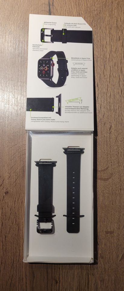 Apple Watch Armband Testsieger schwarz Silikon NEU und OVP in Essen
