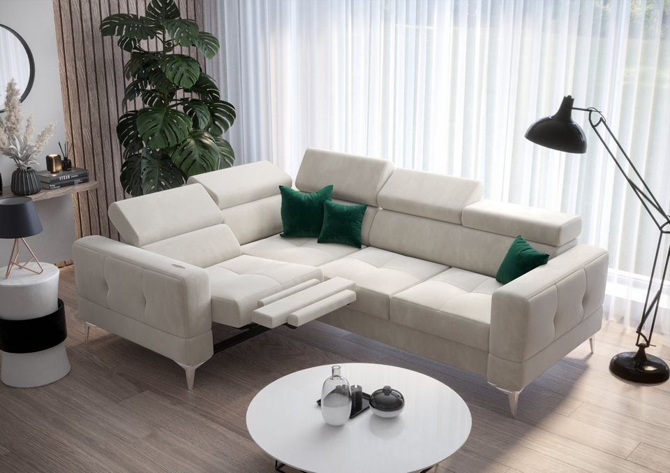 Ecksofa WILSON Sofa Relaxliege Relax Schlaffunktion in Berlin