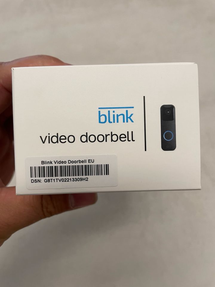 Blink Video Doorbell HD Video Neu OVP in Rustenfelde