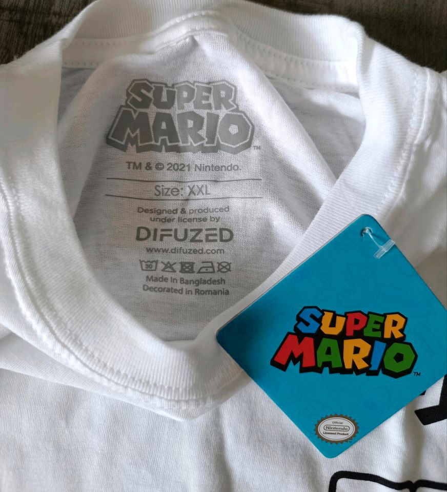 NEU! Super Mario, T-Shirt, Größe XXL, ehemalige Wootbox in Saarbrücken