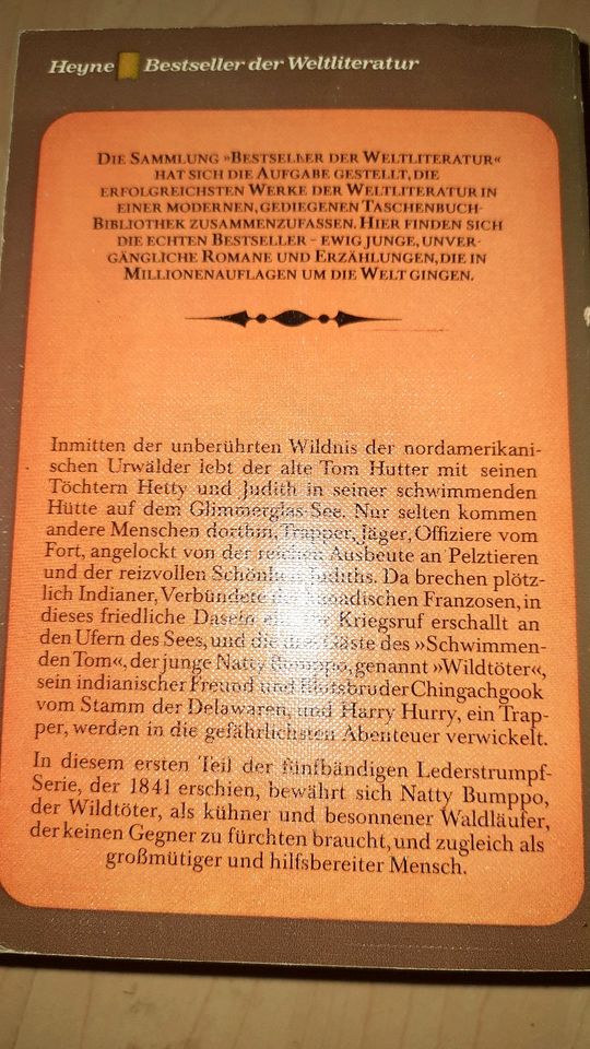 Lederstrumpf Saga 5 Bücher in Schwelm