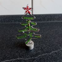 Zettelhalter Notizhalter Tannenbaum Metall wie neu Weihnachten Sachsen-Anhalt - Halle Vorschau