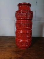 Vintage Vase Keramik rot Scheurich Deko Blume Pflanze 70er Krug Münster (Westfalen) - Centrum Vorschau