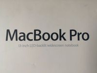 MacBook Pro“13 2009 SSD 8GB RAM OVP Hannover - Kirchrode-Bemerode-Wülferode Vorschau