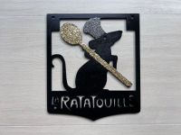 La Ratatouille Restaurant Schild Remy  Pixar Disney Glanz Glitzer Hessen - Bad Vilbel Vorschau