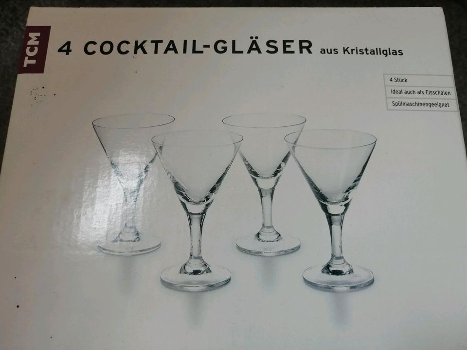 8 Gläser / Cocktailgläser von TCM Neu OVP in Altshausen
