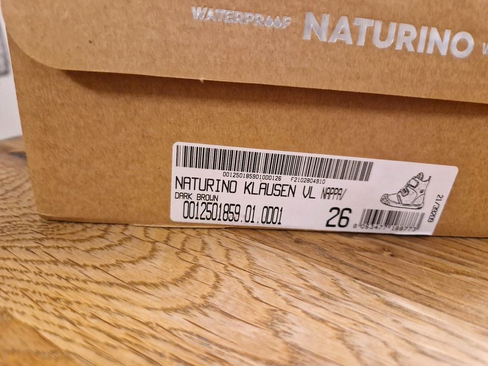 Naturino Klausen Winterstiefel 26 neu gefüttert in Stuttgart