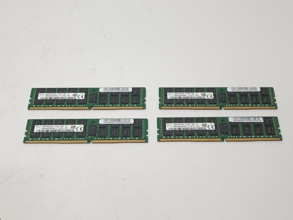 64GB 4x 16GB 2Rx4 PC4-2133P Server RAM ECC Arbeitsspeicher SK Hyn in Fellbach