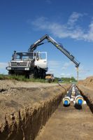 Unimog mit Kran / mieten  Rohrleitungsbau Anlagenbau / Mobilkran Bayern - Pürgen Vorschau