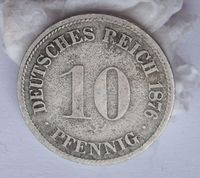 MÜNZE KAISERREICH 10 Pfennig 1876 D DEUTSCHES REICH Nordrhein-Westfalen - Wesel Vorschau