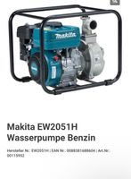 Makita Benzin-Schmutzwasserpumpe 4-Takt EW2051H Nordrhein-Westfalen - Mönchengladbach Vorschau