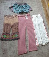 4x Hose M L Hippie Zara Strick Häkel Seide kurz lang Shorts Ibiza Rheinland-Pfalz - Mainz Vorschau