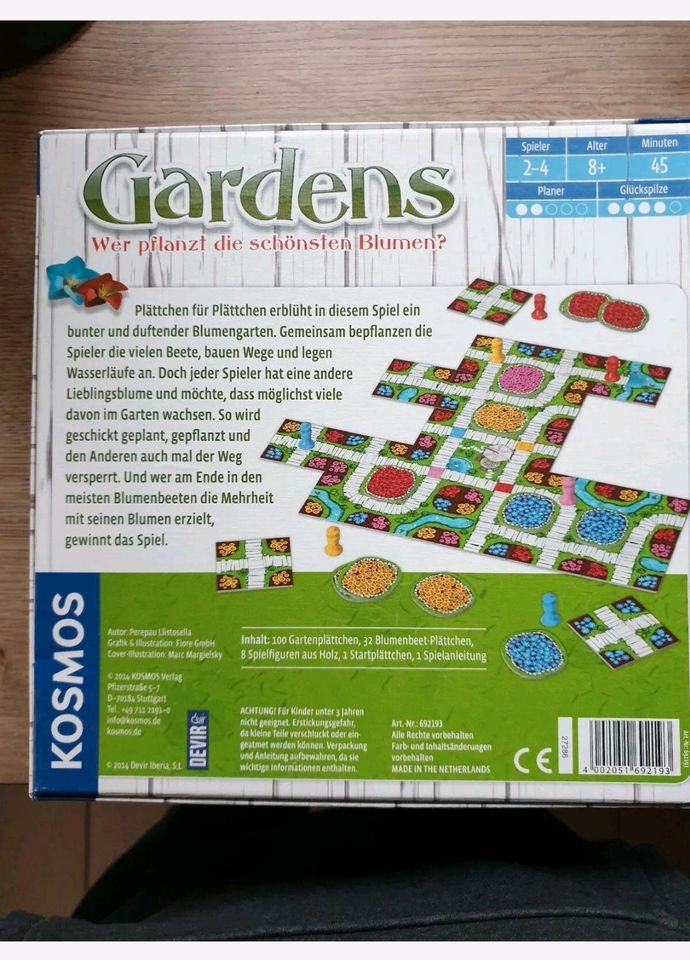 Spiel "Gardens" von Kosmos in Husum