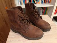 Schuhe Damen Timberland Braun Leder used Look Nordrhein-Westfalen - Ahlen Vorschau