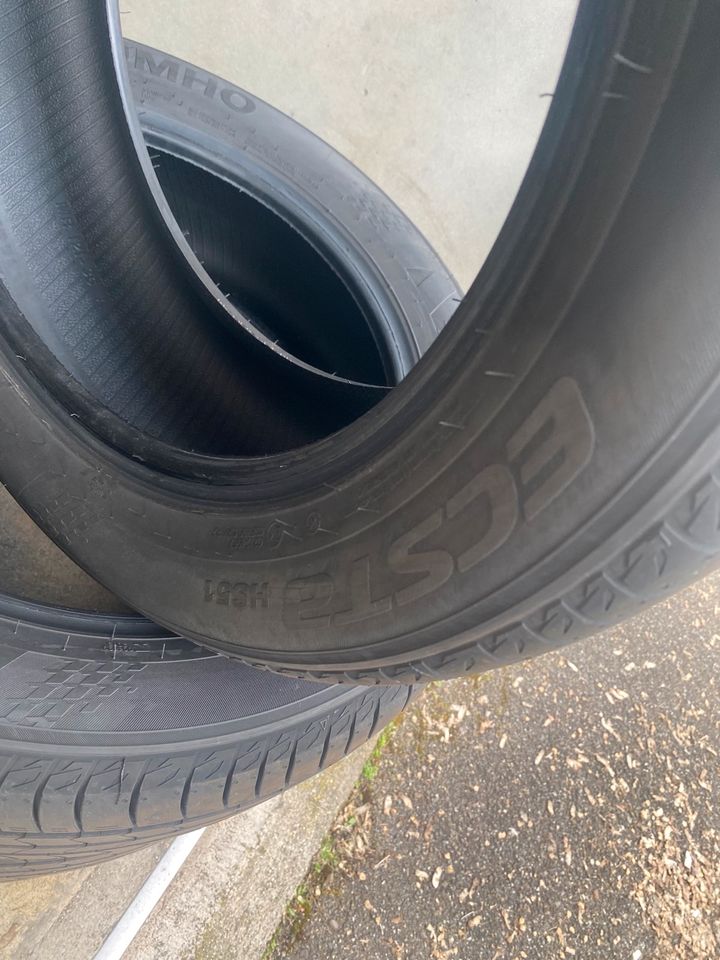 Neuwertig Sommerreifen 4 Kumho Ecsta HS51 215/55 R18  Renault in Nürtingen