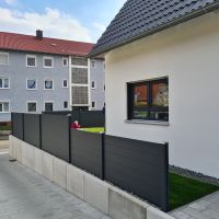 100% Aluminium-Sichtschutzzaun - Alu-Zaun Nürnberg (Mittelfr) - Südoststadt Vorschau