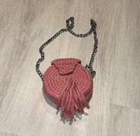 Strandtasche Sommer Tasche rosa gestrickt Boho Ibiza Mykonos Stuttgart - Untertürkheim Vorschau