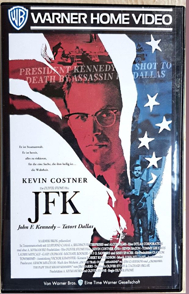 3 VHS: •JFK •Legenden der Leidenschaft •Schweigen der Lämmer.NEU. in Remshalden