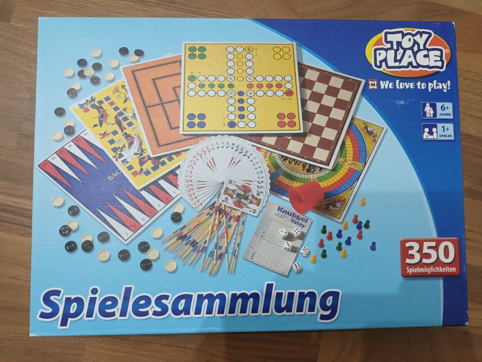 Spielesammlung mit 350 Spielmöglichkeiten - Toy Place - wie Neu in Bokensdorf