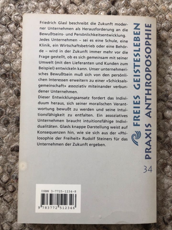 Praxis Anthroposophie. Glasl: Das Unternehmen der Zukunft in Leipzig