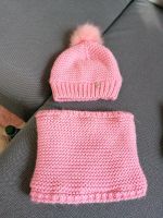 Mütze und Halssocke Schal Mädchen warm rosa Glitzer Hessen - Rodgau Vorschau