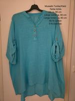 Musselin Tunika / Kleid in türkis Köln - Rodenkirchen Vorschau