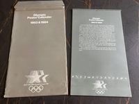 Poster Kalender 1983/1984 Olympische Spiele Los Angeles Rarität Hessen - Neu-Isenburg Vorschau