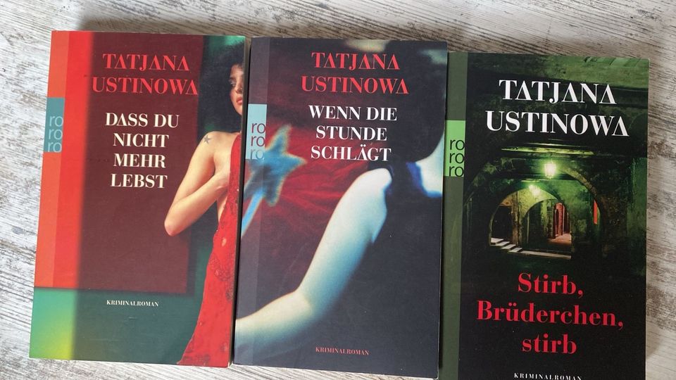 Tatjana Ustinowa Krimi Roman Thriller Buch in Dresden