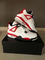 Jordan 4 red cement *neu und original* Gr. 44 Niedersachsen - Wedemark Vorschau