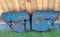 2 Leder Satteltasche Packtasche Buffalo Bag 12L Bayern - Tännesberg Vorschau