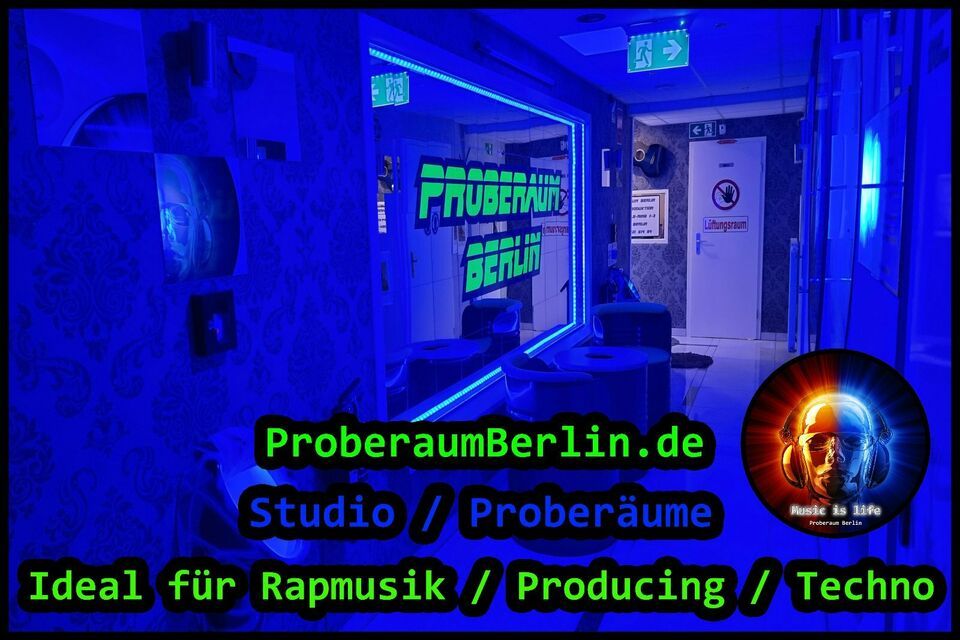 Nachmieter f. Musikraum Proberaum Einzelmusiker Berlin Neukölln in Berlin