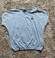 T-Shirt blau mit Sternchen Gr. L Sachsen-Anhalt - Schachdorf Ströbeck Vorschau