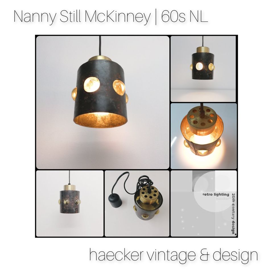 Lampen Nanny Still McKinney zu midcentury retro 60er 70er raak in Düsseldorf