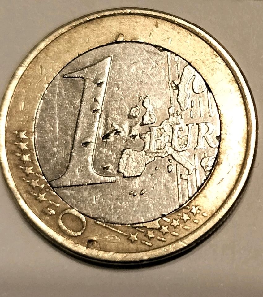 1 Euro Griechenland Fehldruck in Berlin