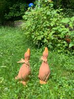 Laufentenpaar aus rotem Ton/ Keramik , Gartendeko Bayern - Bamberg Vorschau