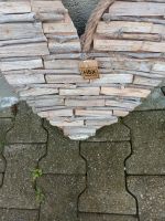 Herz Deko aus Holz gross  neu mit Etikett Nordrhein-Westfalen - Gelsenkirchen Vorschau