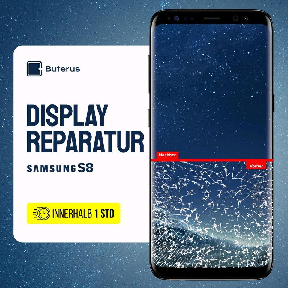 ✅ Handy Reparatur Samsung S8 S9 S10 S20 S21 S22 S23 Ultra Display in Stuttgart