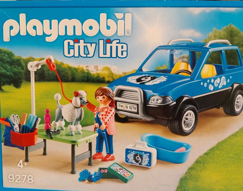 Playmobil Hundesalon mobil in Hamburg