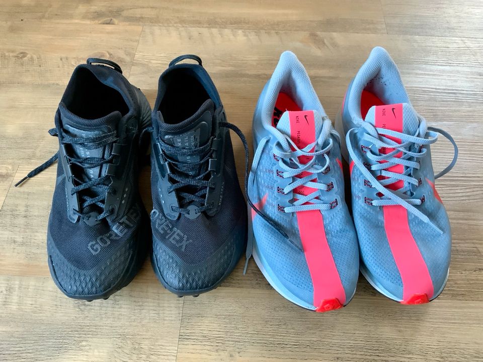 2 Paar Nike Herrenschuhe Trail Gore Tex +Zoom Pegasus Gr.44,5 in Hamburg