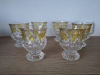 6 x Weinbecher Vintage Fußbecher Pressglas Bayern - Hutthurm Vorschau