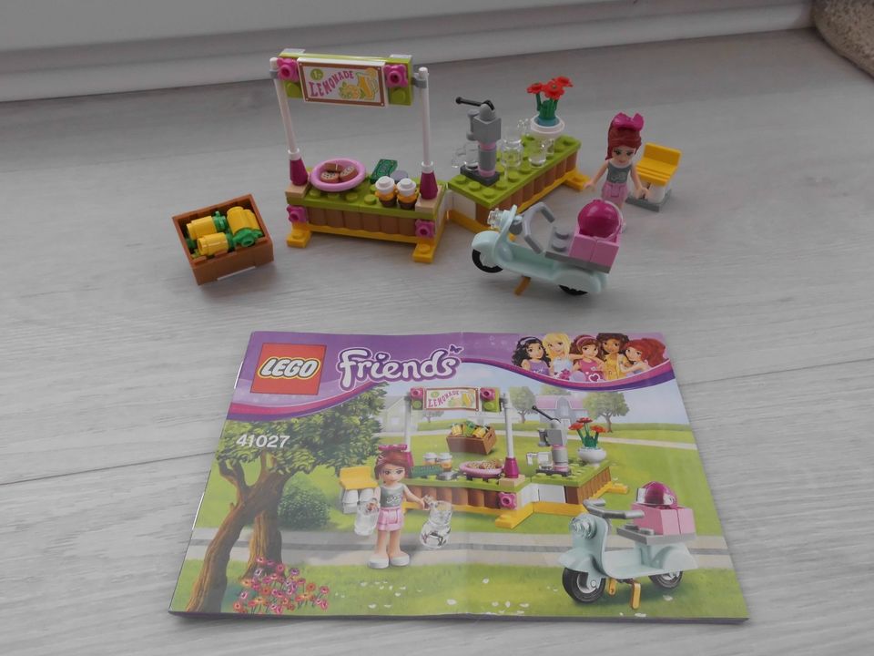 Lego Friends 41027 Mias Limonadenstand - sehr guter Zustand in Rellingen