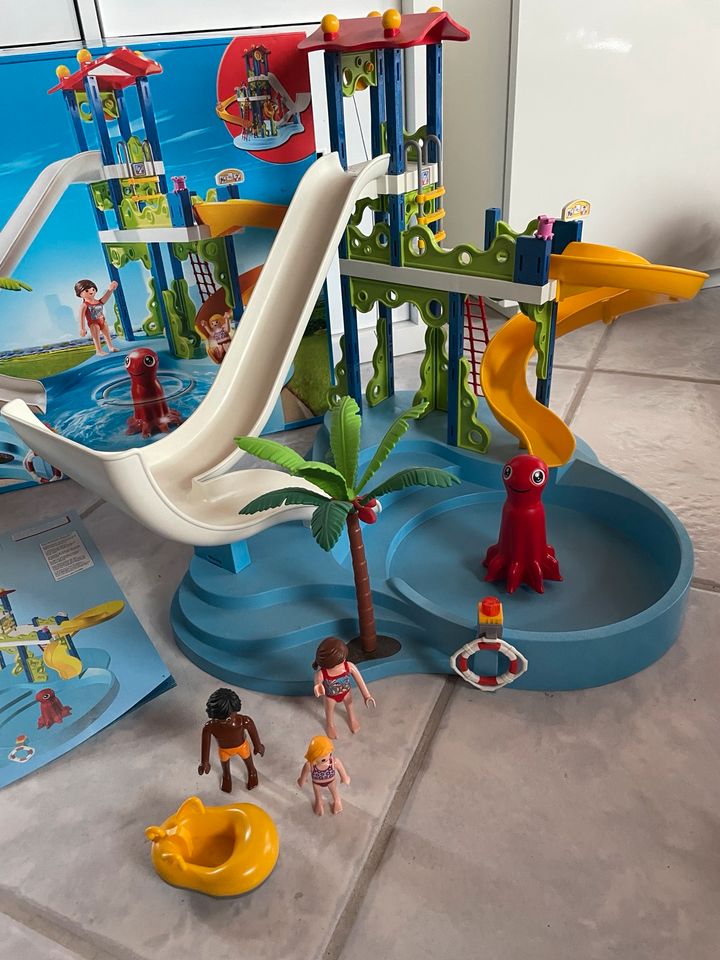 PLAYMOBIL Aquapark mit Rutschentower 6669 mit OVP und komplett in Weiterstadt