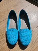 hellblaue neue Glitzer Schuhe Gr 38 Bayern - Weiden (Oberpfalz) Vorschau