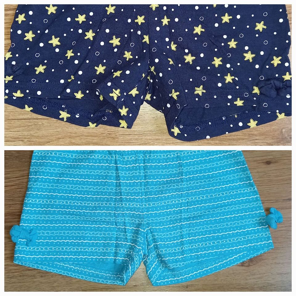 Shorts, kurze Hosen 2-er Set Gr. 98 in Limbach-Oberfrohna