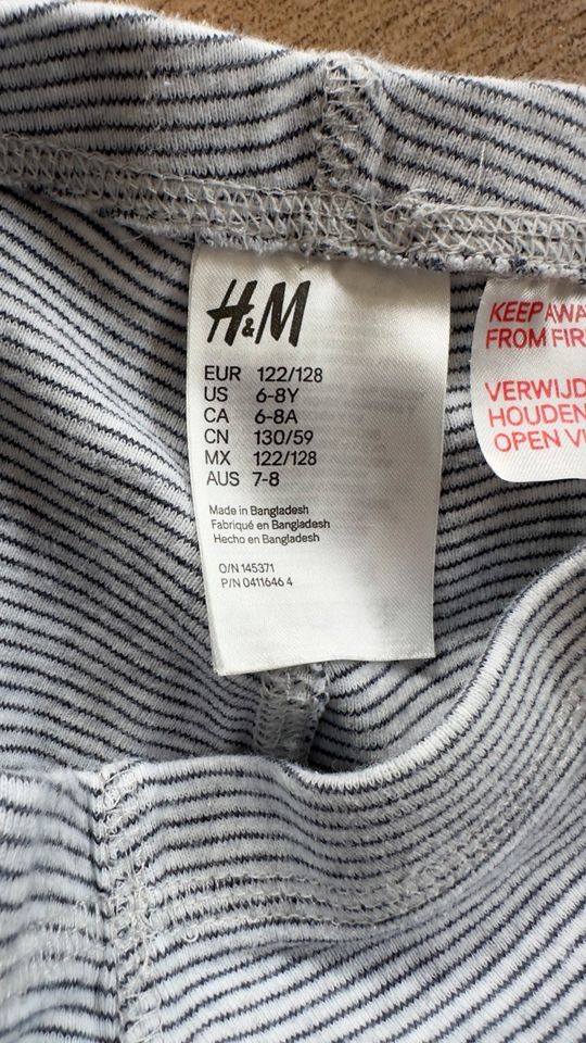 H&M lange Unterhose, Skiunterwäsche, Gr. 122/128 in Icking